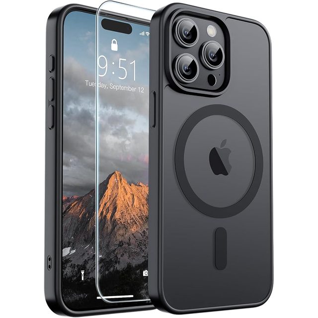 Matte Case with Screen Protector for iPhone 11 protective iPhone case